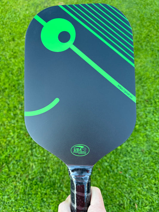 The Cheeky Green Pirat Pickleball Paddle (USAPA Compliant)